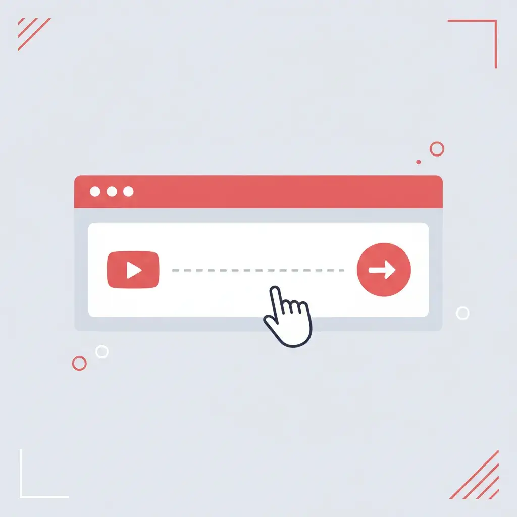 الصق رابط يوتيوب في محول FastYTM